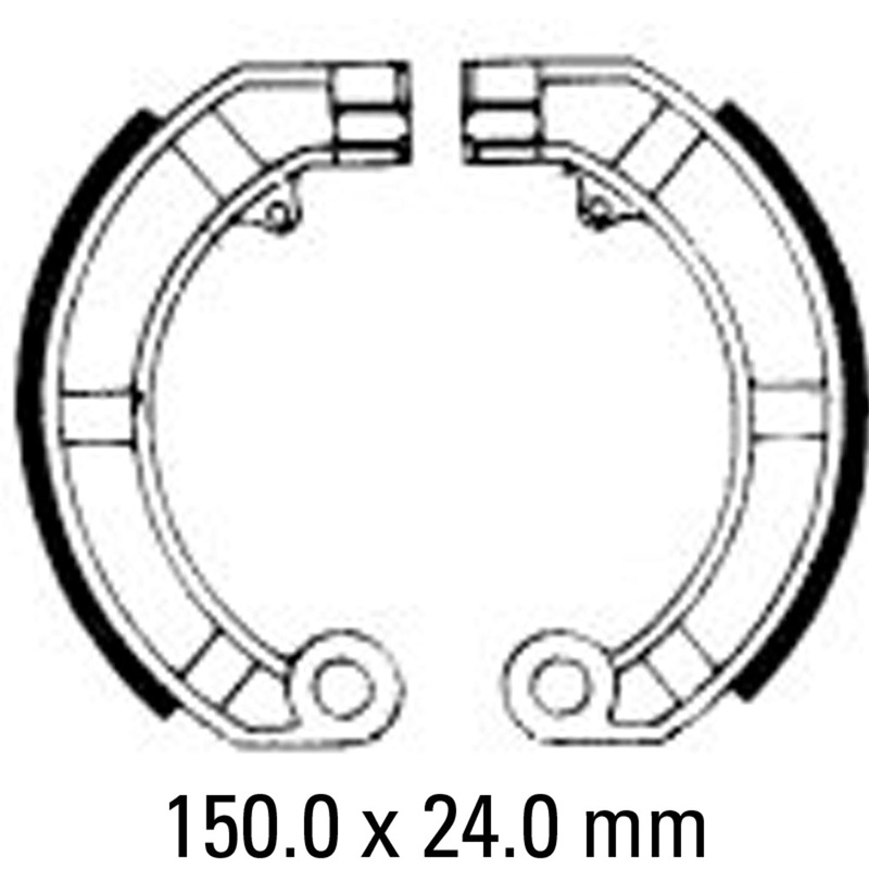 FERODO ECO  Brake Shoe Set – FSB874 EF