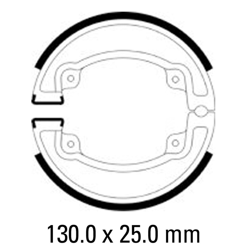 FERODO ECO  Brake Shoe Set – FSB958 EF