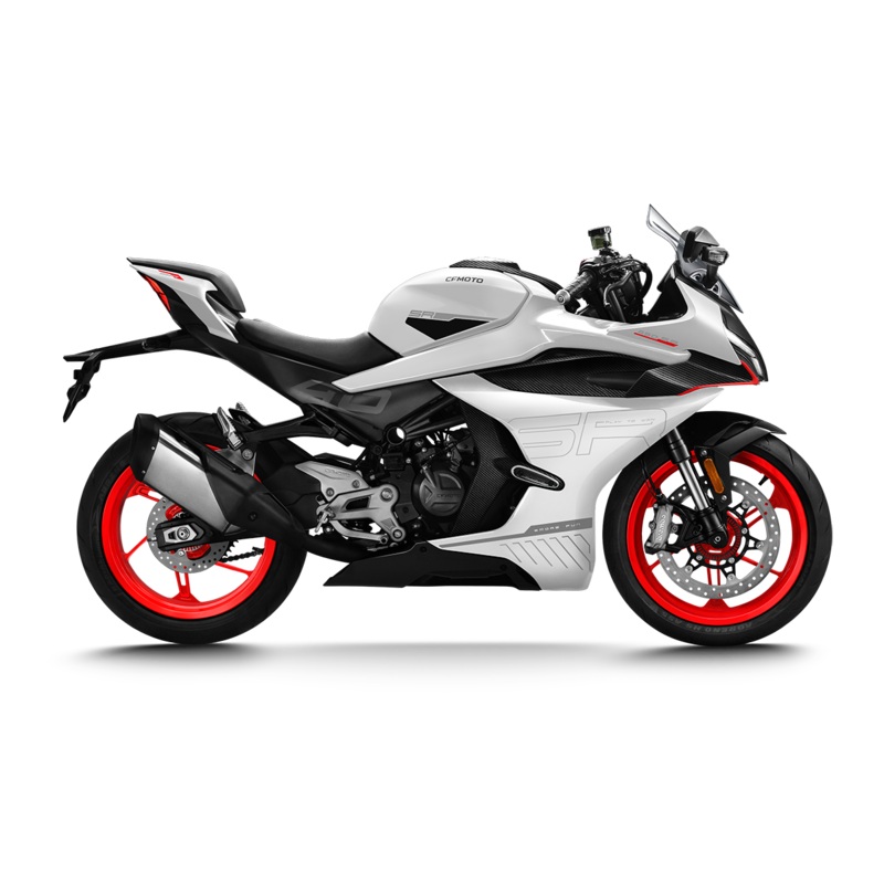 450 SR ABS – CF Moto Nebula White