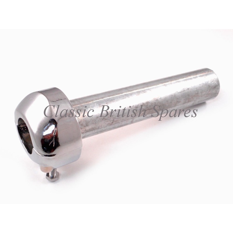 Amal Type 7/8″ Chrome Single Cable Throttle Assembly