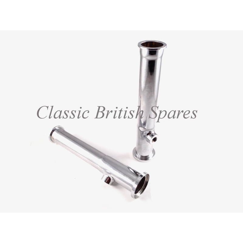 Triumph Pre-Unit Twins Iron-Head Push Rod Tube Set (2) 70-1505
