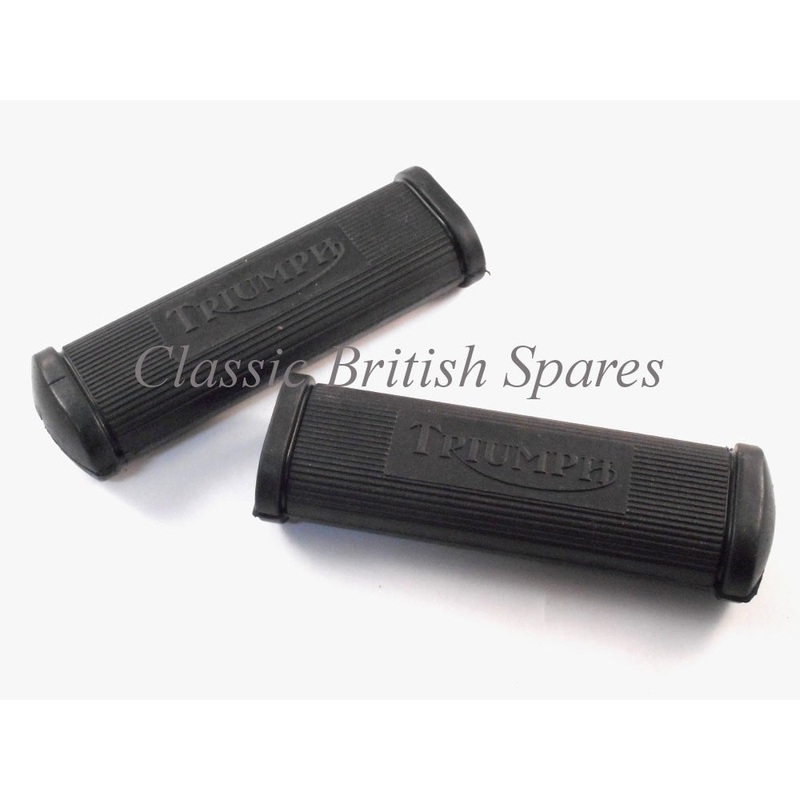 Triumph Twins Passenger Foot Rest Rubbers 82-1695