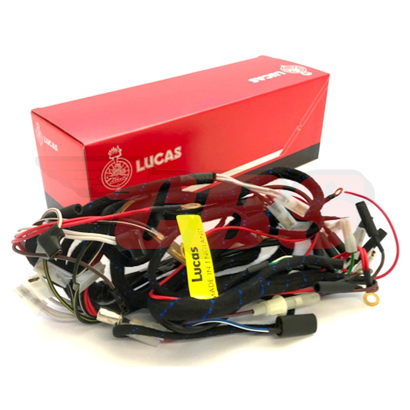 1967 Triumph Twins Lucas Wiring Harness (1) – 54950449 – TR6R / T120R / T100R