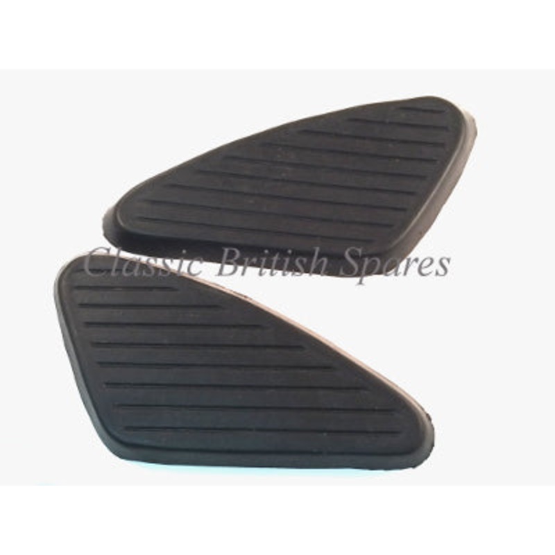 BSA Singles / Twins Early Gas Tank Knee Pads – Choose Color Black