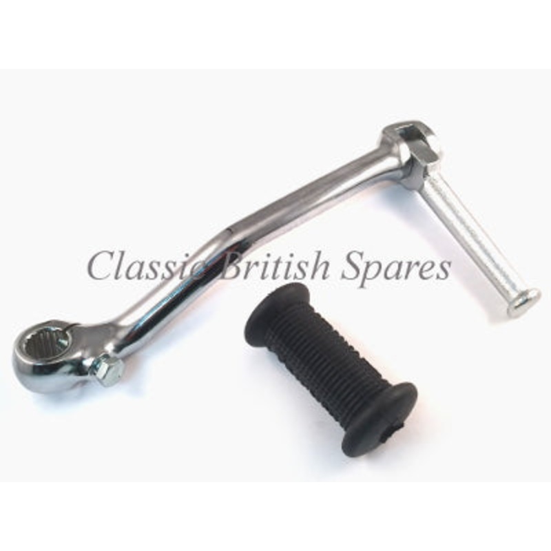Triumph 500 Long Kickstart Lever Assembly 1968-74