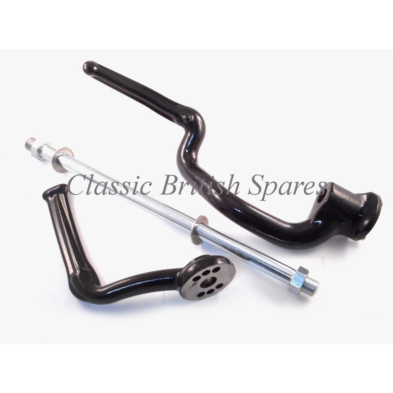 Triumph Pre-Unit Footrest Set 82-0987 & 82-3593 1954-62