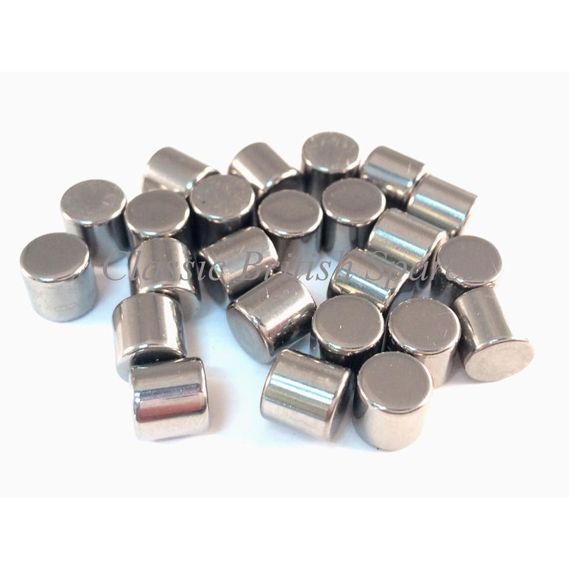 BSA C15 / B40 / B44 Replacment Clutch Rollers (24) – Choose Size STD (1/4″ X 1/4″)