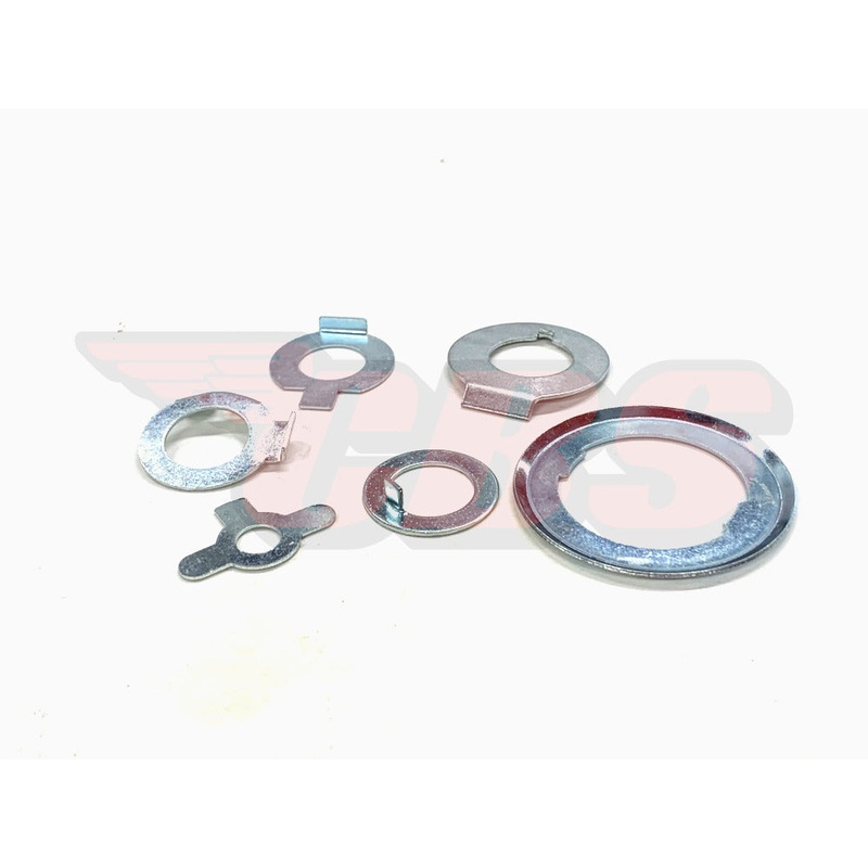 BSA Singles / Twins Complete Engine Tab Washer Sets (1) – Choose Set Type 1958-72 BSA Unit Singles / Triumph Unit Singles (Excluding Cub)