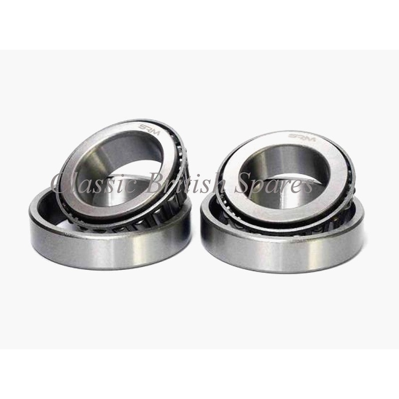 BSA Steering Tapered Neck Bearing Sets By SRM (1) – Choose Application A7 / A10 / A50 / A65 / B31 / B33 / M20 / M21 / Etc To 1970