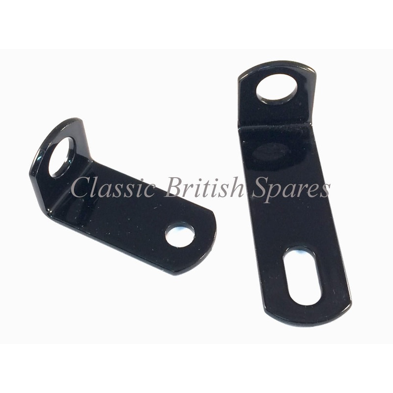 Triumph 350 / 500 Exhaust Pipe Lower Brackets – 1958-67 – Choose Bracket Type #82-4707 / F4707 (Left Hand)
