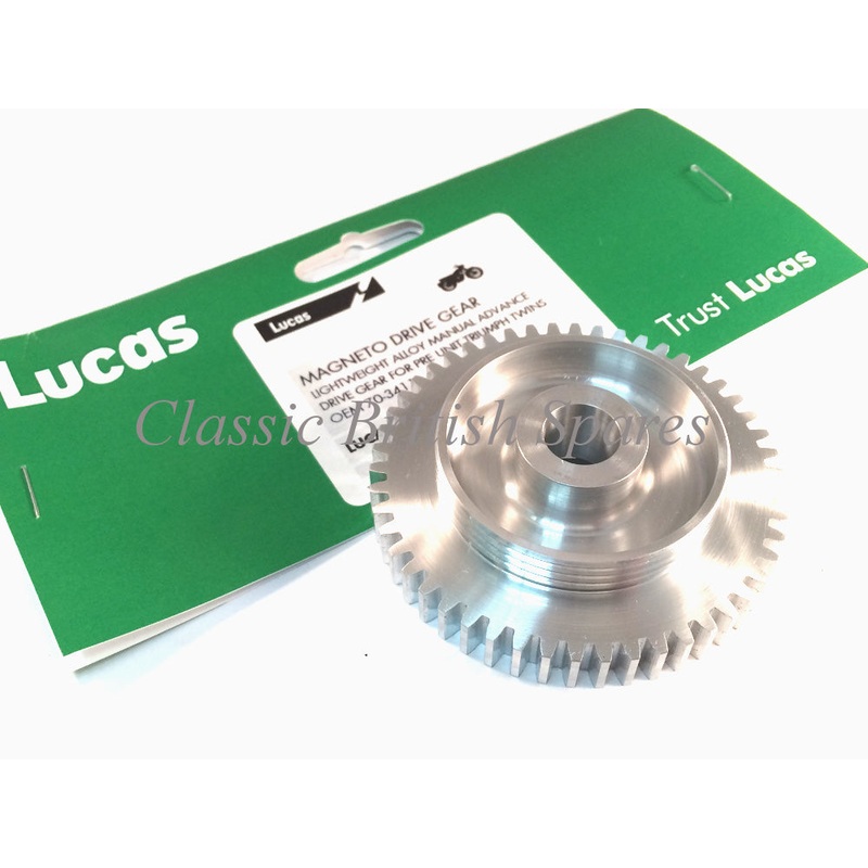 Triumph Magneto Drive Gear (CNC) – 70-3411 – Lucas