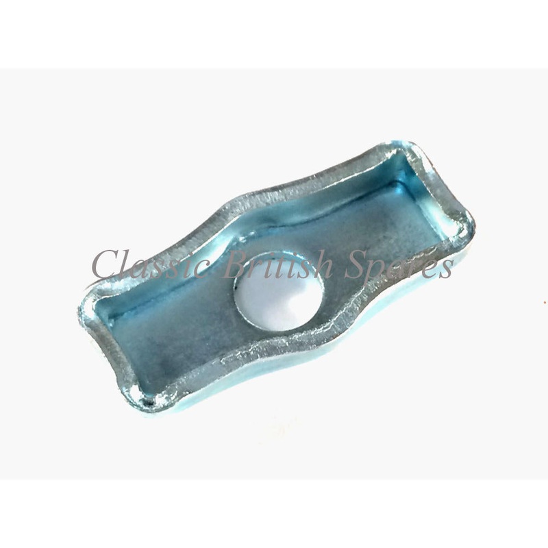 Triumph Rear Wheel Chain Adjuster End Plate (1) 37-1015