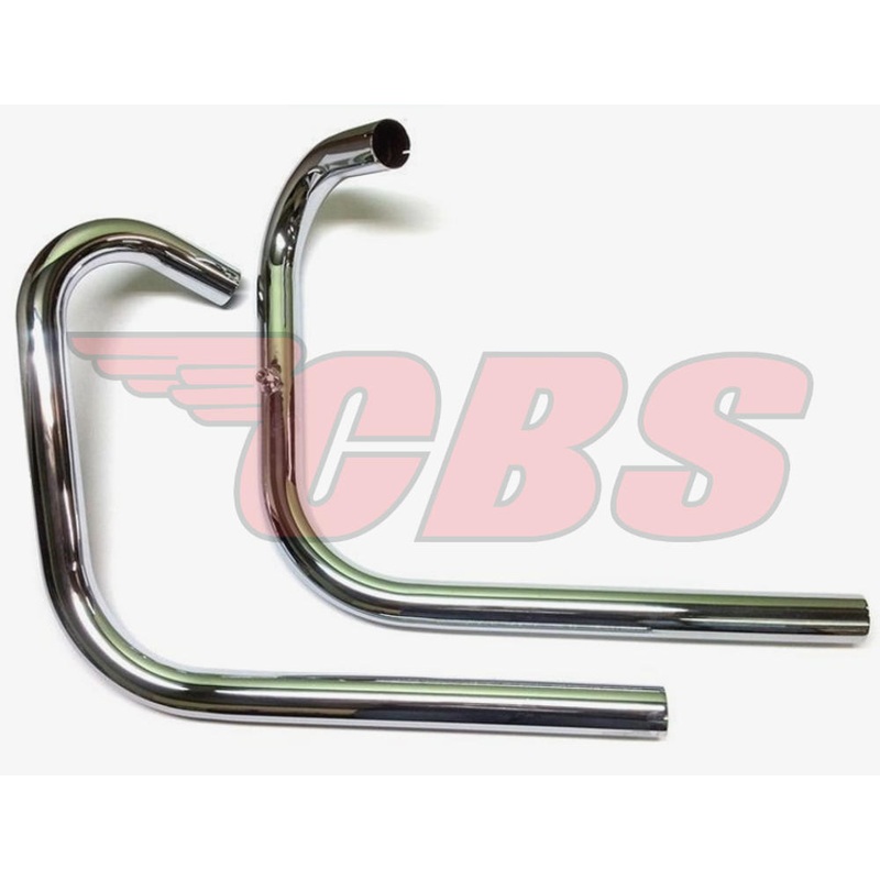Triumph T120 “TT” Exhaust Pipe Set – 70-5959 & 70-5961 – 1966-67