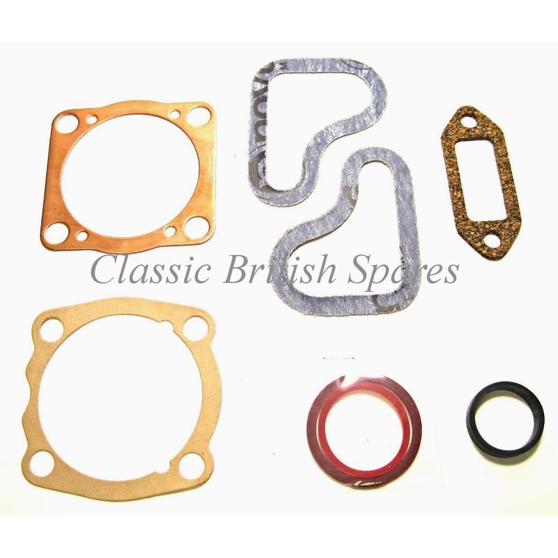 Triumph T20 Cub Engine / Top-End Gasket Sets – 1954-67 – Choose Gasket Type Triumph Cub T20 200 – 1954-1959 (Complete Gasket Set – W/ Copper Head Gasket – UK Made)