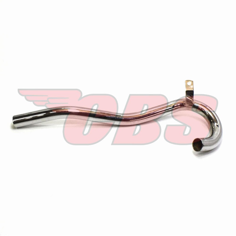 BSA B44 Victor Scrambler “High Level” Exhaust Pipe (1) – 70-9467 – 1968-70