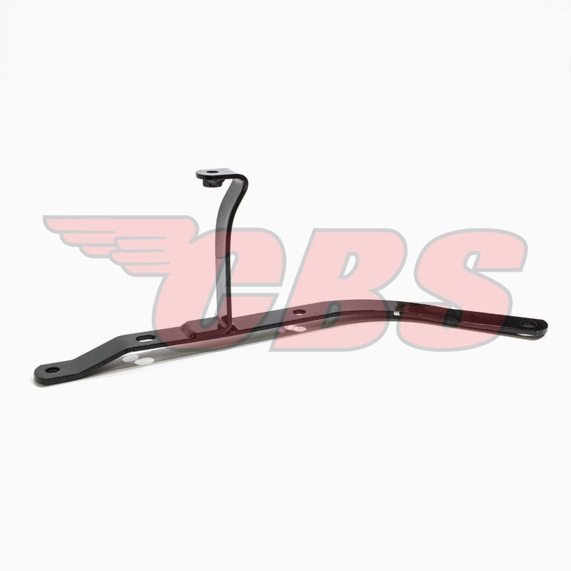 Triumph High-Level Exhaust / Muffler Brackets – T100C / TR6C – Choose Bracket Type / Application 1969-70 TR6C (70-9692 & E9692) – Left Side