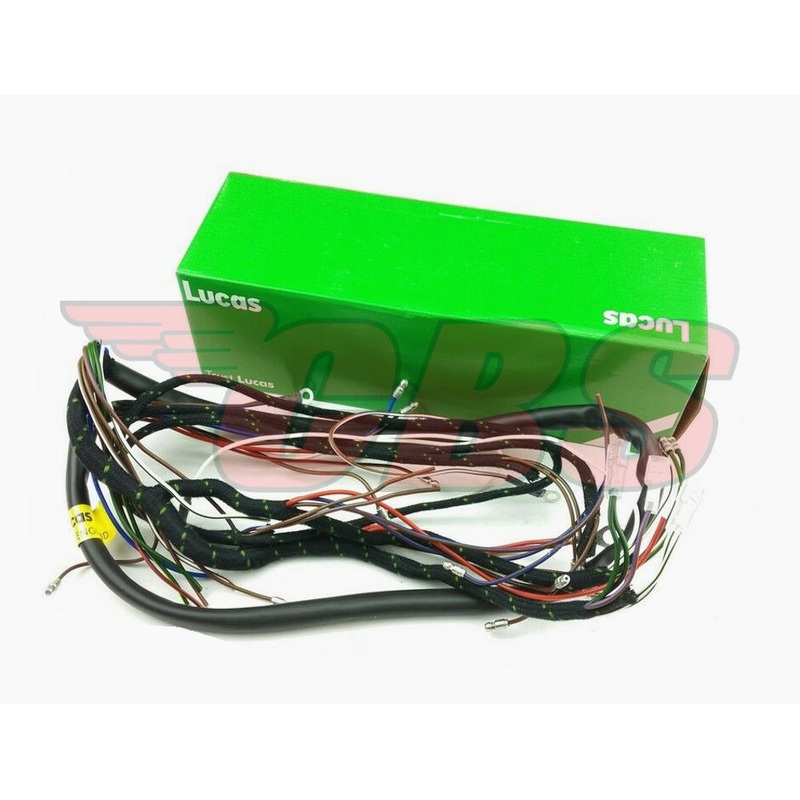Triumph T120 / TR6 Lucas Wiring Harness (1) 54094163 – 1960-62