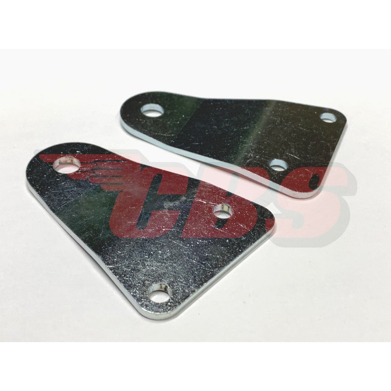 BSA A50 / A65 Muffler Bracket Set – 68-2780 & 68-2781 – 1962-70