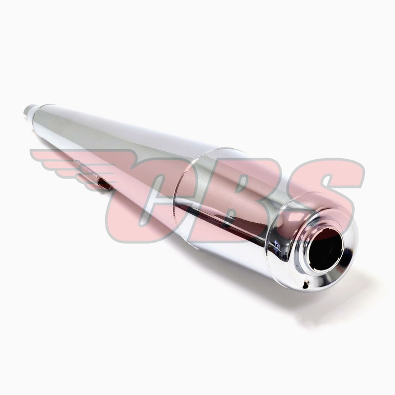 Triumph T140 / TR7 Replacement Stock Mufflers (1) – 71-4159 – 1973-82