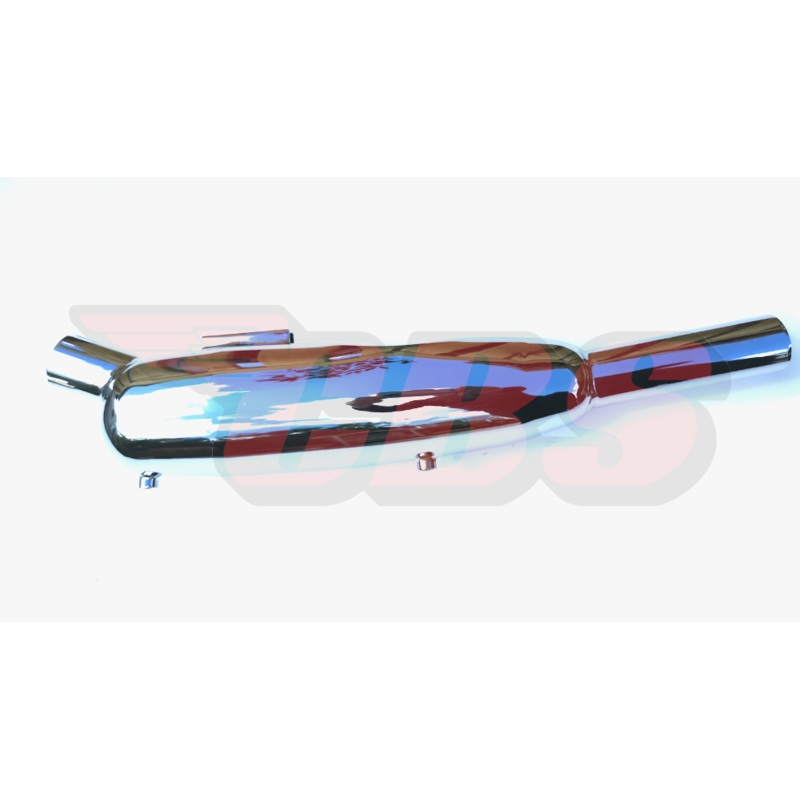 BSA B44 Victor Scrambler “High Level” Muffler (1) – 82-9241 – 1969-70