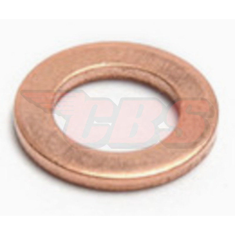 Triumph Twins Rocker Box Oil Feed Sealing Washers (1)  – Choose Washer Type / Application Copper (70-1335) – Fits 3/8″ Shafts