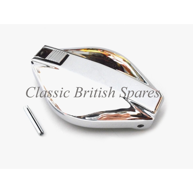 BSA / Norton Commando Chrome Flip-Top Gas Cap – 06-0681