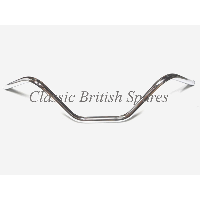 BSA “Western” US-Style 7/8″ Chrome Handlebar (1) – 42-4968 – A50 / A65 / A7 / A10 / A75
