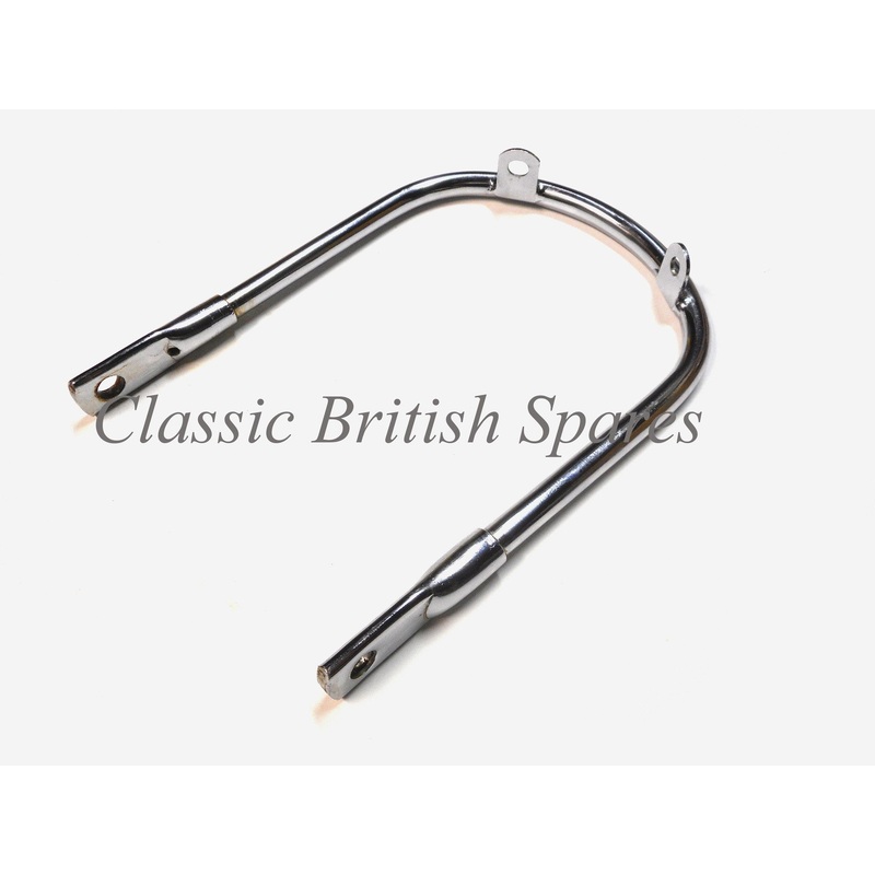 Triumph Chrome Middle Front Fender Stay 97-3664 500 650 1969-1974 Bracket T120