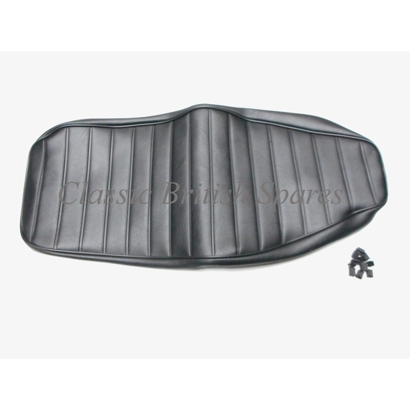 Triumph TR25W Trophy Black Fluted Seat Cover (1) – 82-9504 – 1968-70