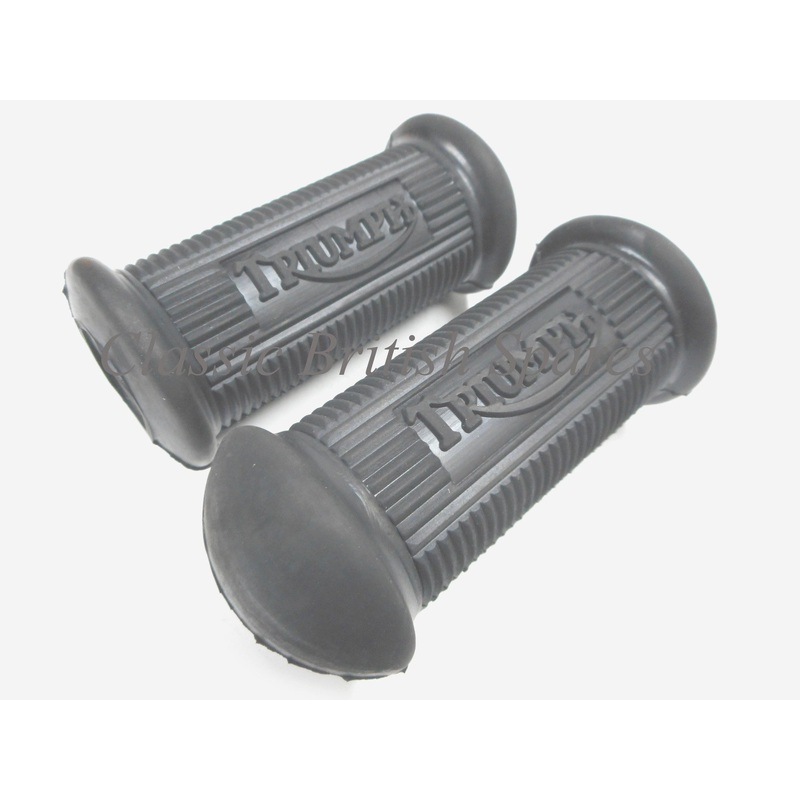 Triumph Twins Riders Front Footrest Rubbers (1 PAIR) – NF704 – PRE-1968