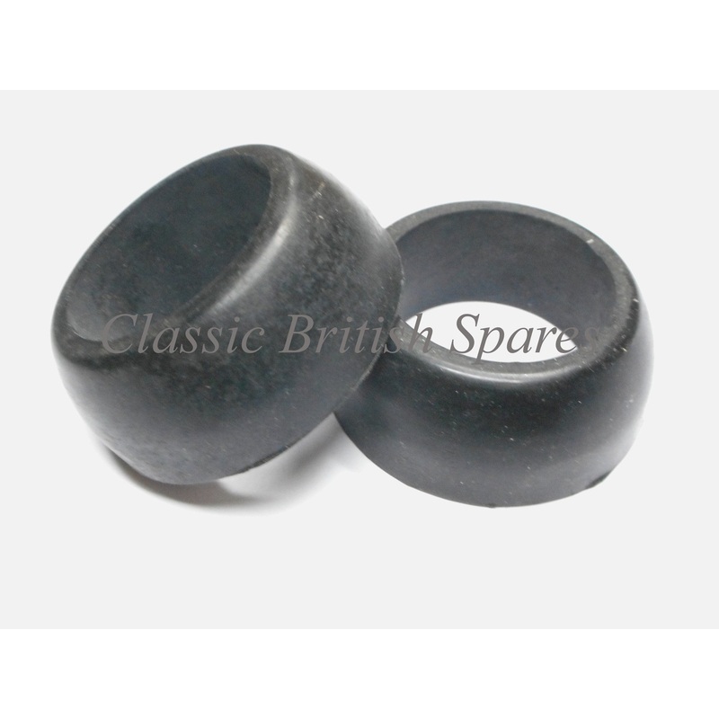 Triumph Upper Fork Tube Rubber Boots (2) – 97-4461 – 1973-82 – TR7 / T140 / T150 / TSS
