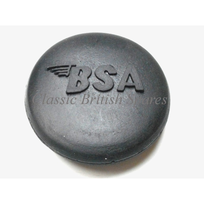 BSA Gas Tank Rubber Plug Grommet W/ Logo (1) 42-8010 – A7 / A10 / A50 / A65