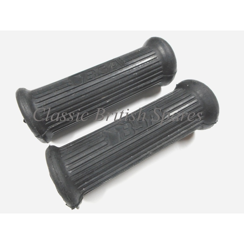 BSA Singles / Twins Passenger Rear Footrest Rubbers (1 PAIR) – 82-9603 – B25 / B44 / A50 / A65