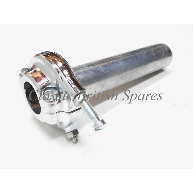 Triumph BSA Single Carb Throttle Assembly Amal Style 60-7014 7/8″ 364 Type B44