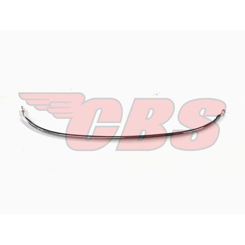 Triumph Gas Tank Center Chrome Trim Strips – (1) – Choose Trim Type / Application #82-4398 / F4398 (1957-64 – 3TA / 5TA – Swan Neck Frame)
