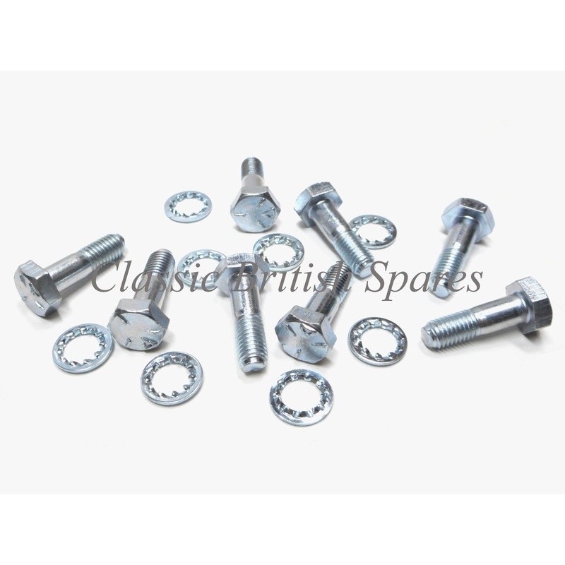 Triumph Twins Rear Sprocket To Hub Mounting Bolt & Washers – 1969-74