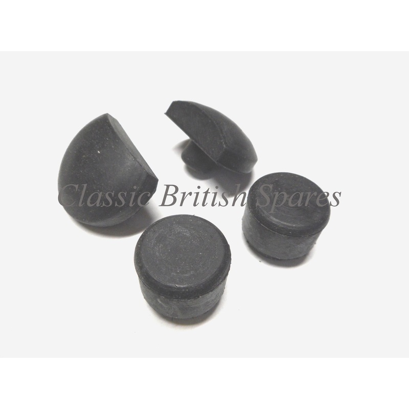 Triumph Twins Seat Rubber Buffer Bumper Set – TR6 / T100 / T120
