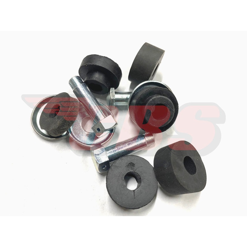 Triumph Unit Twins Complete Gas Tank Mounting Kits (1) – Choose Kit Type / Application Complete Hardware Kit – (1963-67 650 / 1964-67 500) – CEI Threads