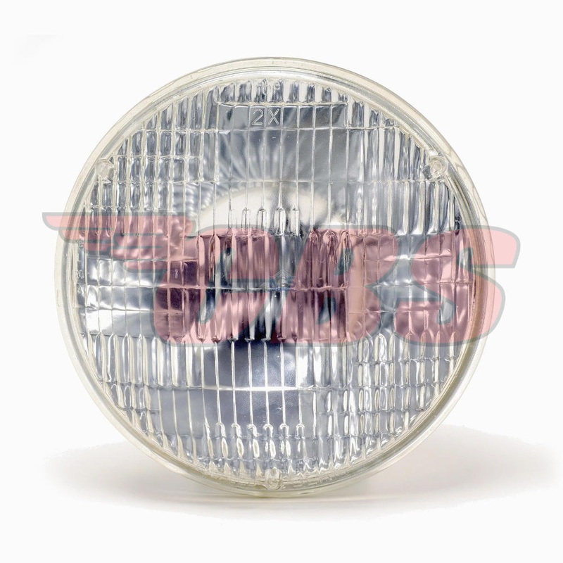 Universal Motorcycle Headlight Sealed Beam – Choose Size / Specs 5 3/4″ (37.5W/60W)