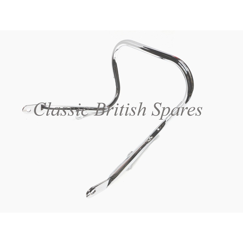 BSA Unit Twins Chrome Rear Grab Support Rail 68-9327 1967-70 500 650 A50 A65