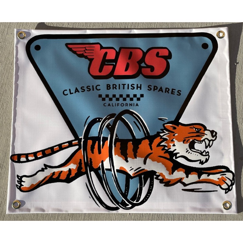 CBS Shop Banners (1) – Choose Banner Type 20″ X 17″ – (4 Mounting Holes)