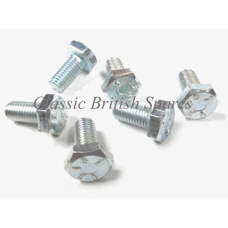Triumph 1/4″ Front Fender Mounting Bolts (6) 14-0101 – 1969-74