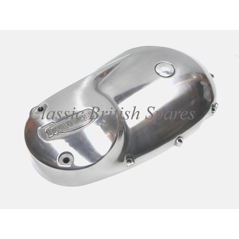 Triumph 650 / 750 Stock Primary Covers – 1963-83 – Choose Cover Type / Year #57-1727 – 1963-1967 (6T / TR6 / T120 – No Rotor Inspection – RH Shift – Taiwan)