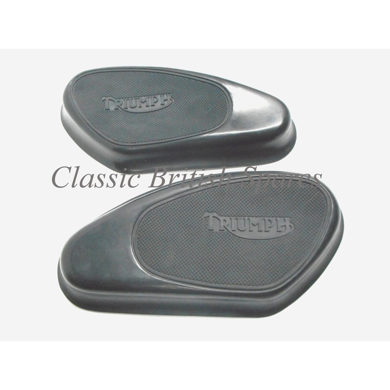 Triumph Gas Tank Rubber Knee Pads (1 SET) – 82-1605 & 82-1606 – T110 / T120 / TR5 / TR6
