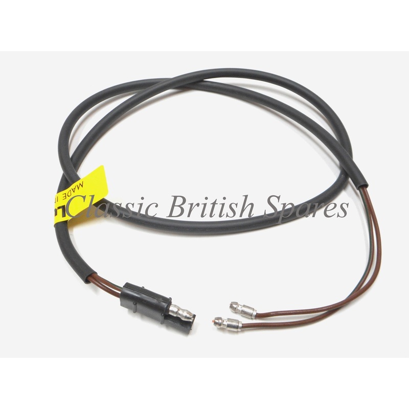Triumph Lucas Tail Light Wiring Harness W/ Molded End 37″ 838604 T90 T100 T120