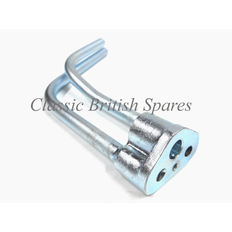 Triumph Oil Feed Block Junction Pipe Assembly (1) 70-6930 – 1966-72 – T120 / TR6