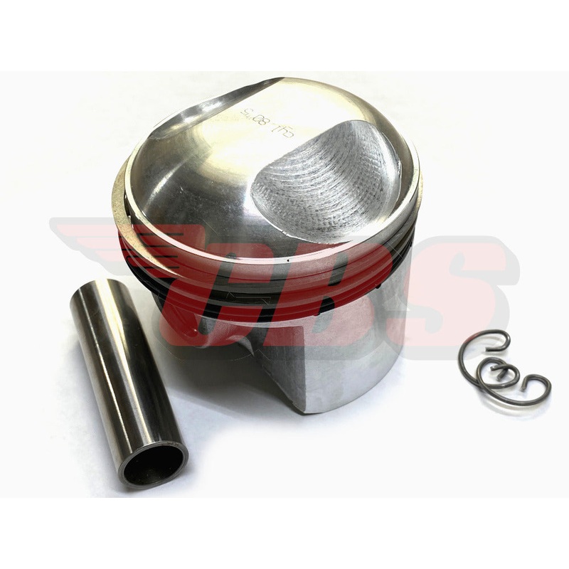 BSA B44 Complete Piston & Ring Sets – 1967-70 – Choose Size / Brand STD (Standard) – (Complete W/ Pistons Rings & Clips) – GPM (Italy)