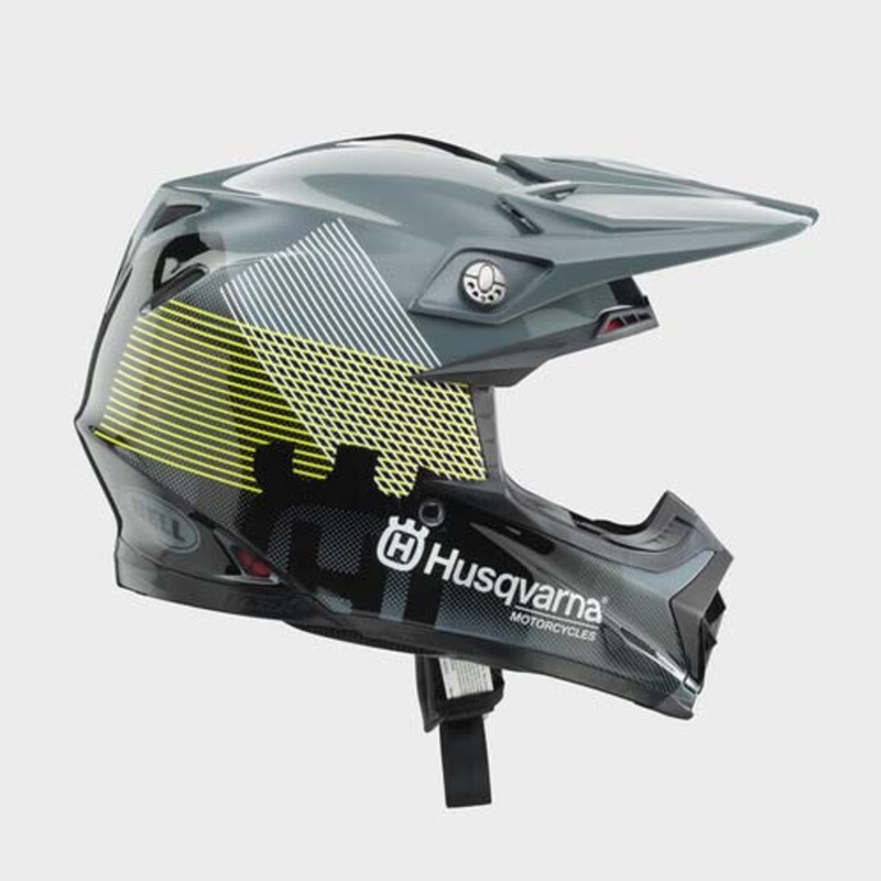 Husqvarna Bell Moto 9S Flex Railed Helmet 2024 XS/54