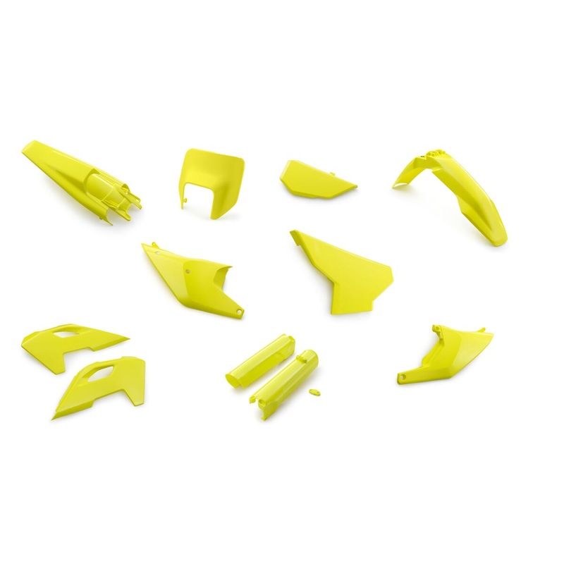 Husqvarna Full Plastic Kit Flo Yellow 2024 TE/FE (00010000392K)