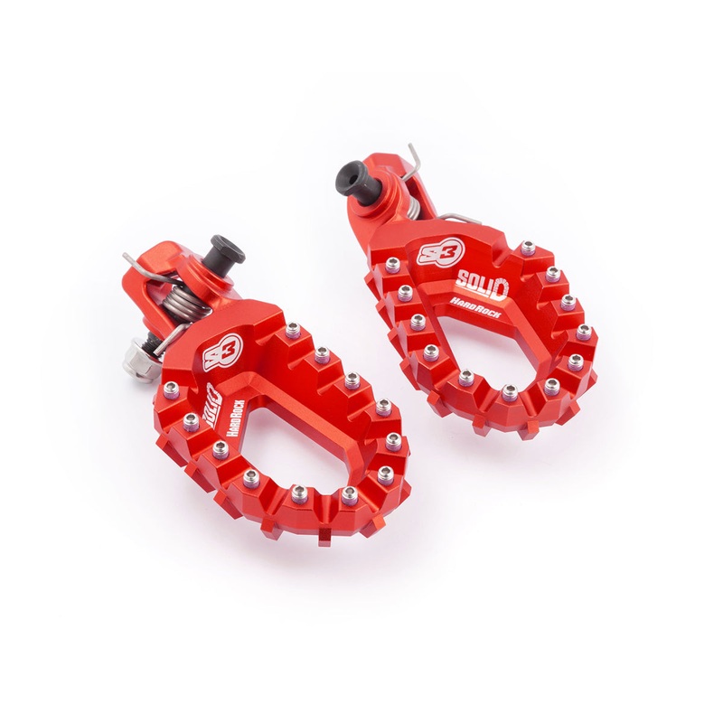 S3 Forged Punk Steel Foot Peg Kit GasGas 2024 (ESE-244-R)